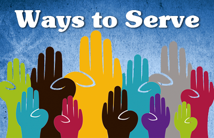 Colored Hands - Ways to Serve